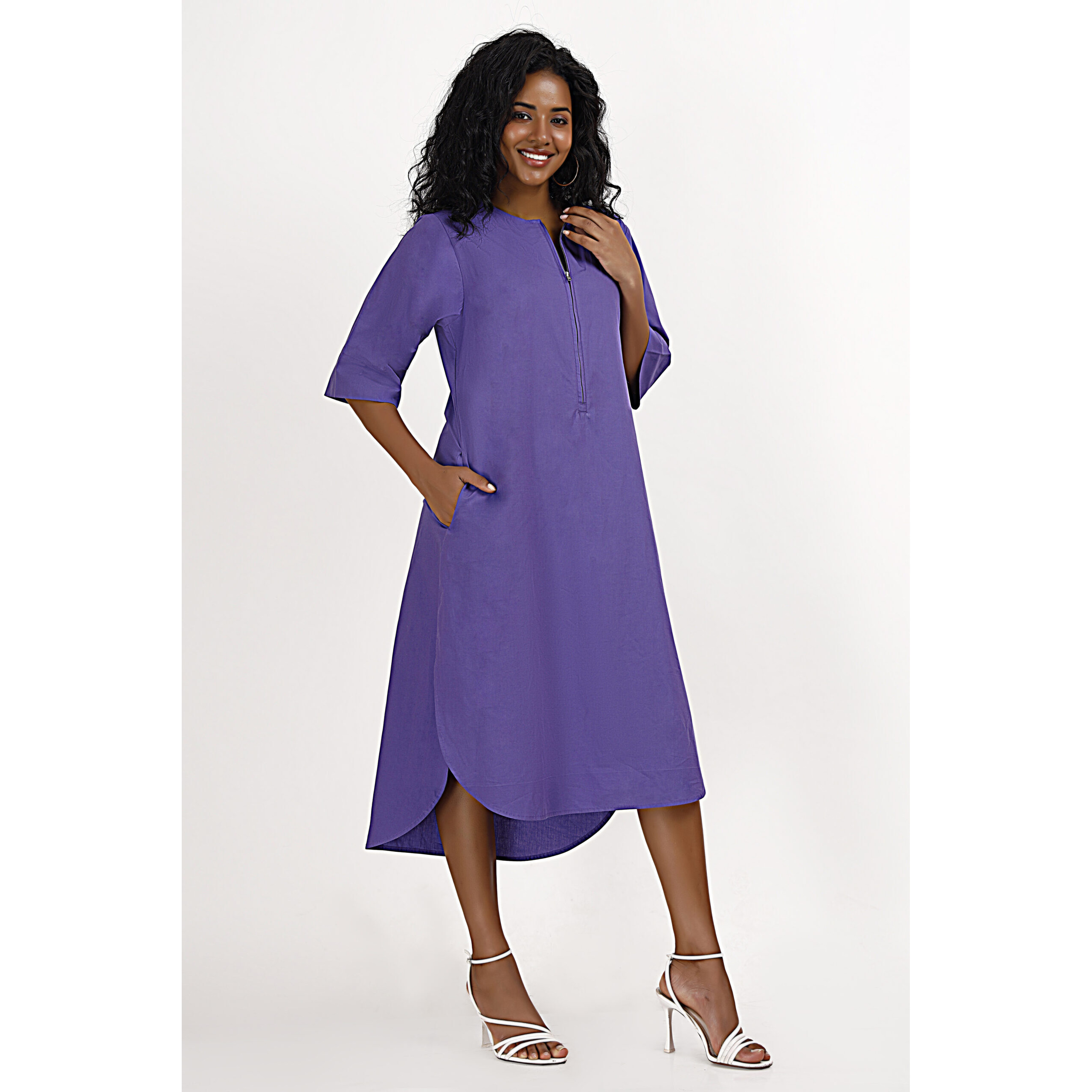 ZOYA dress (Size XXL, Color Purple)