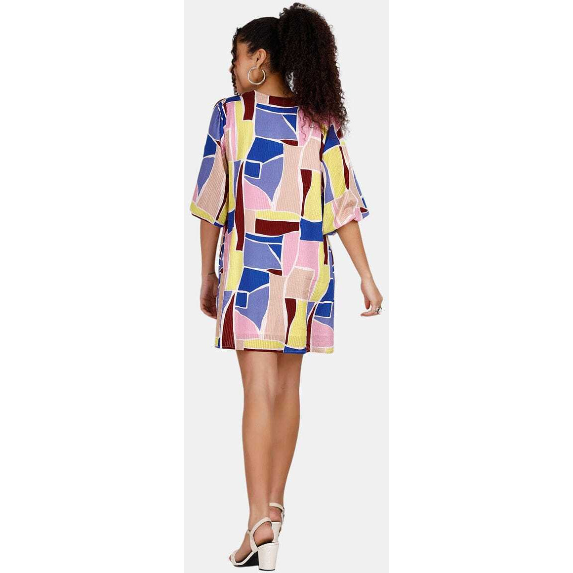SUMMER SHIFT (Size 3XL, Color ABSRACT MULTI PRINT)