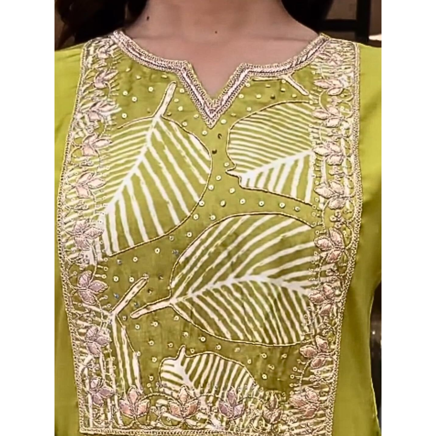 Navlik Women's BSY Viscose Embroidered Straight Kurta with Pant and Dupatta Sets (NK-605)