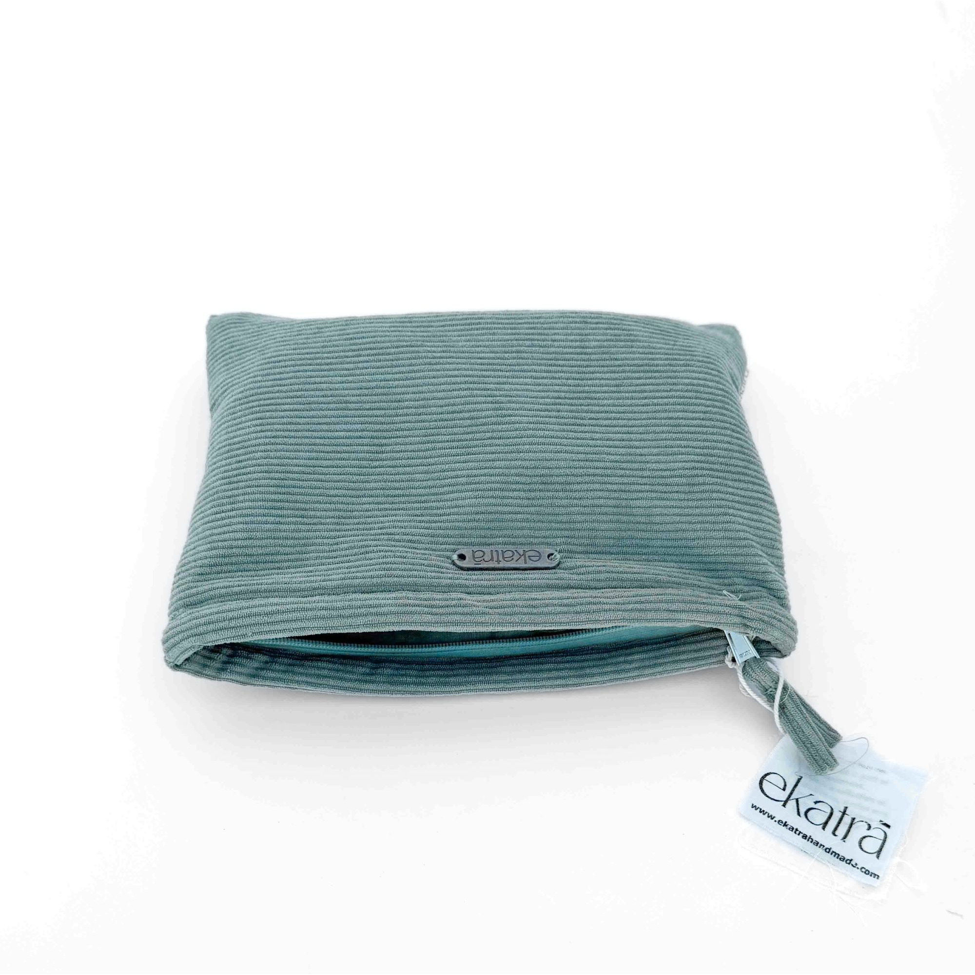 Courdroy Pouch - Sage