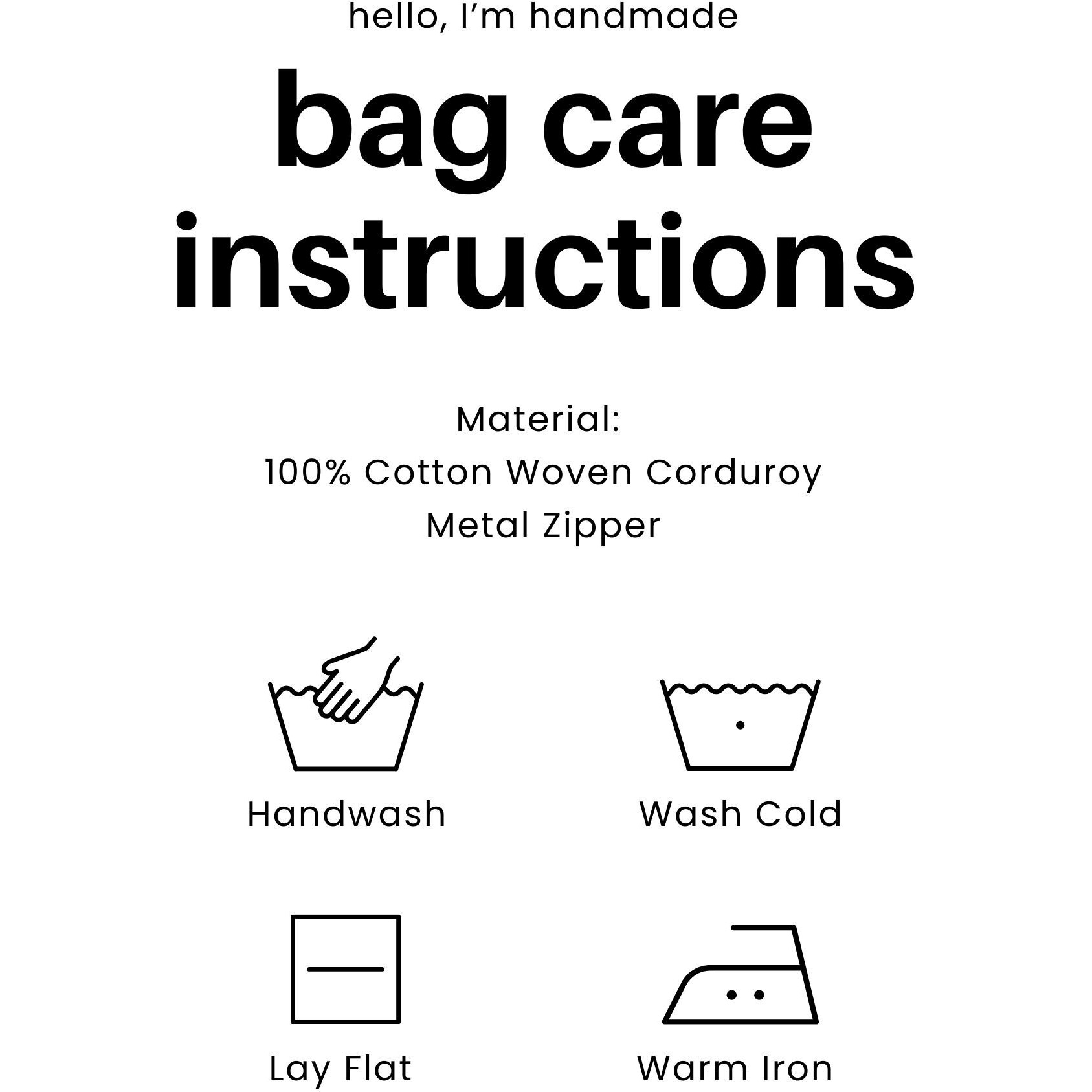 Minimalist Corduroy Day Tote - Sage