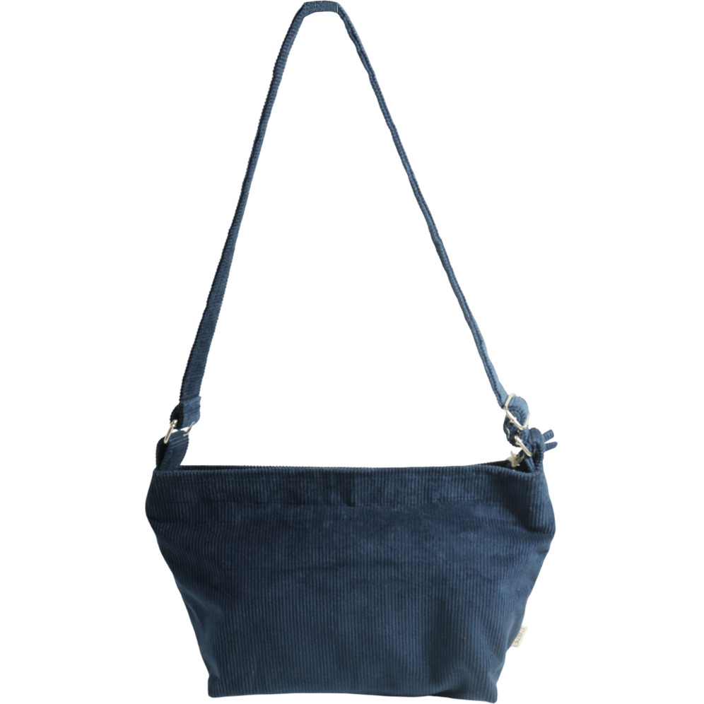 Minimalist Corduroy Sling Bag -Vincent Blue