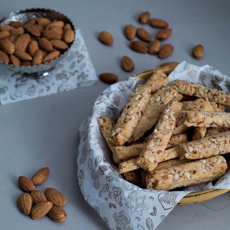 Almond House Special Connoisseur Celebration Box With Rakhi