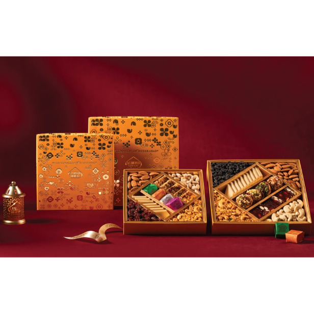Raksha Bandhan Almond House Hamper - Includes Rakhi