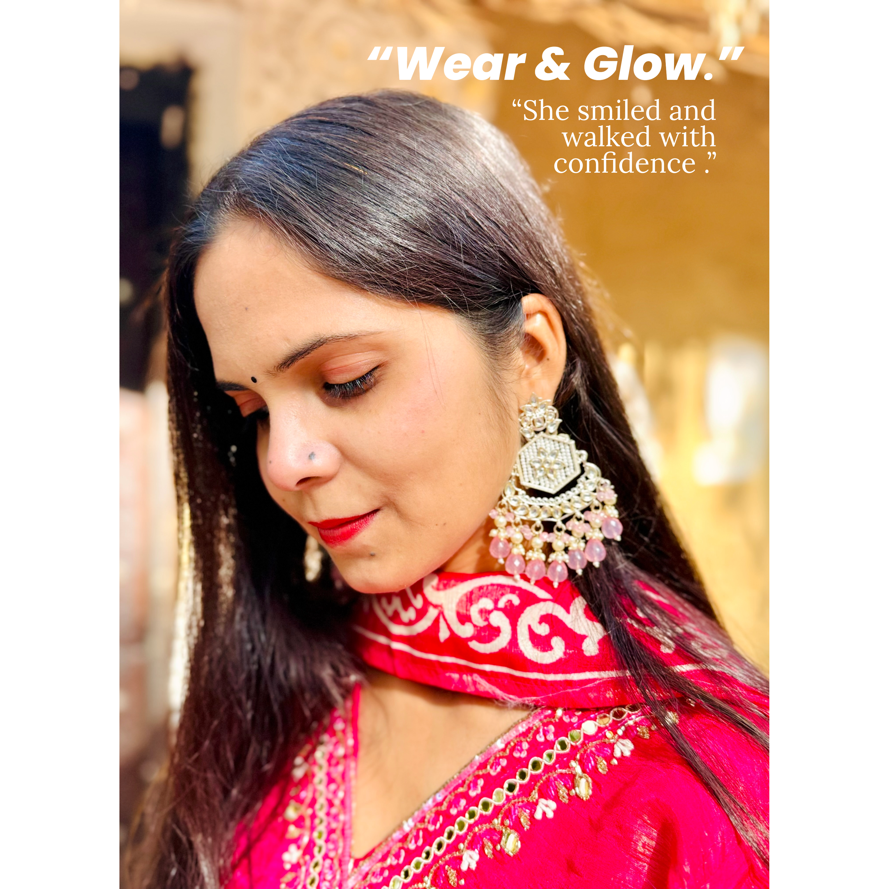 Long Hex Jhumka