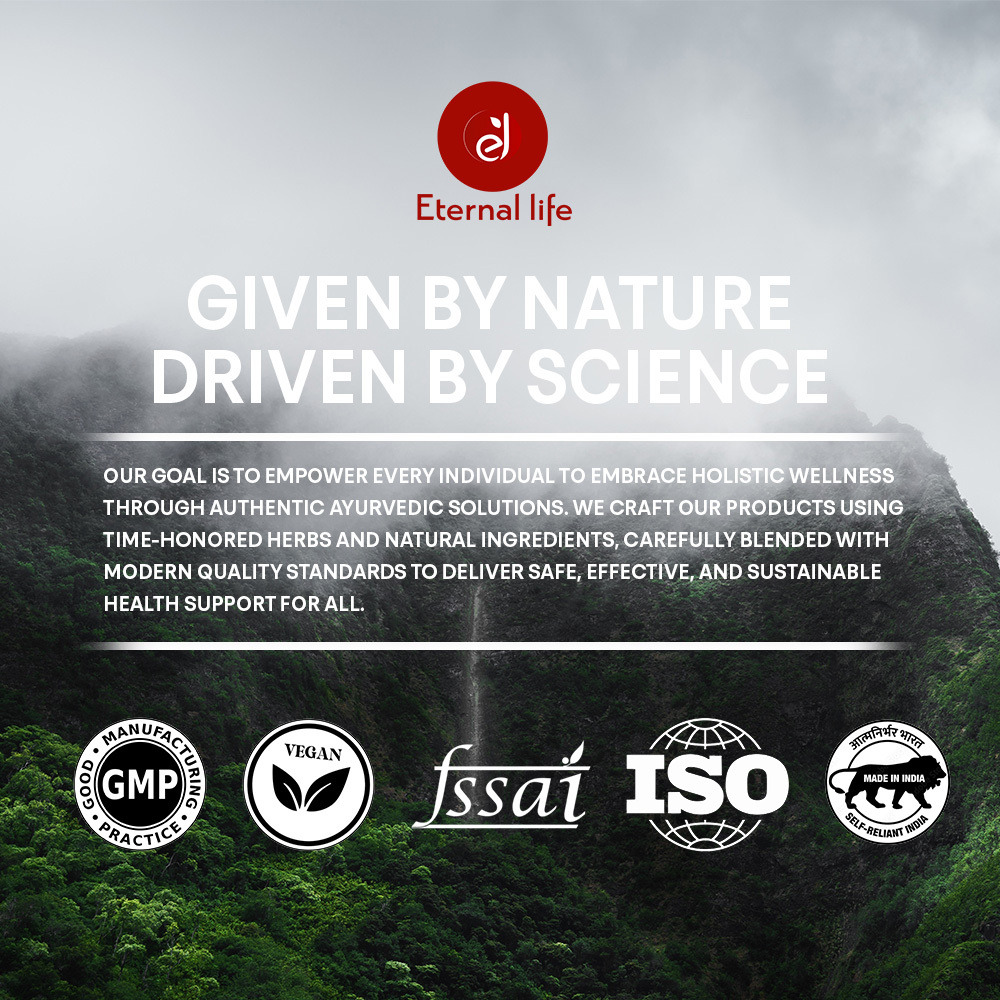 Eternal Life Shilajit Capsules | Original Himalayan Shilajeet for Energy, Strength, Endurance, Stamina, Wellness Support | Natural Herbal Supplement for Vitality | 60 Easy-to-Use Vegetarian Capsules