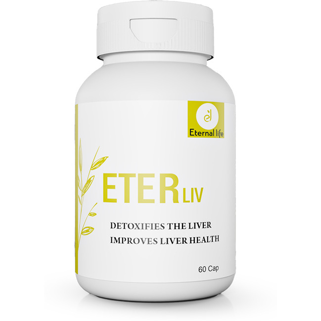 Eternal Life Eterliv Liver Detox Supplement | Liver Detox Supplement which supports Optimal Liver Health and Promotes Detox | 60 Cap