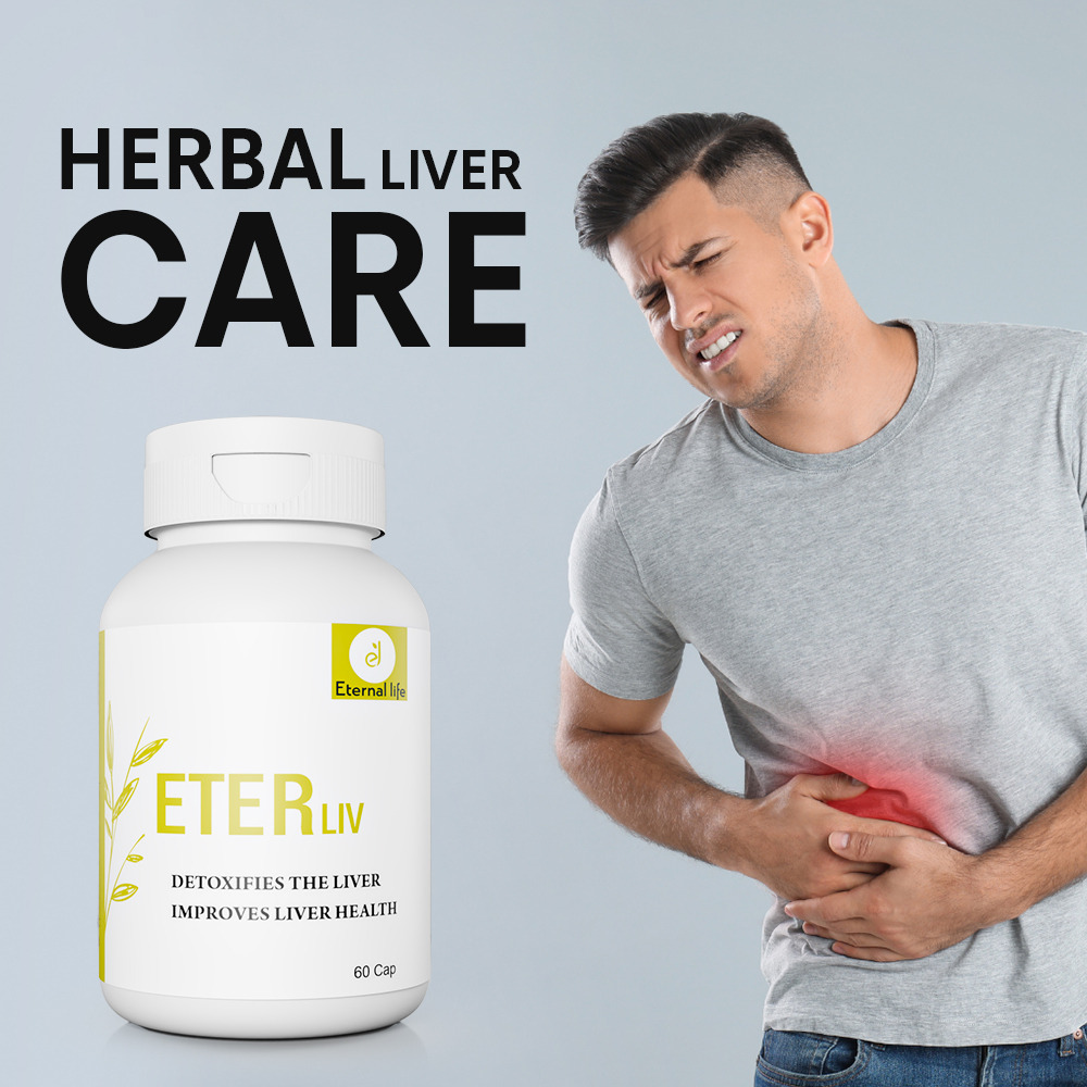 Eternal Life Eterliv Liver Detox Supplement | Liver Detox Supplement which supports Optimal Liver Health and Promotes Detox | 60 Cap