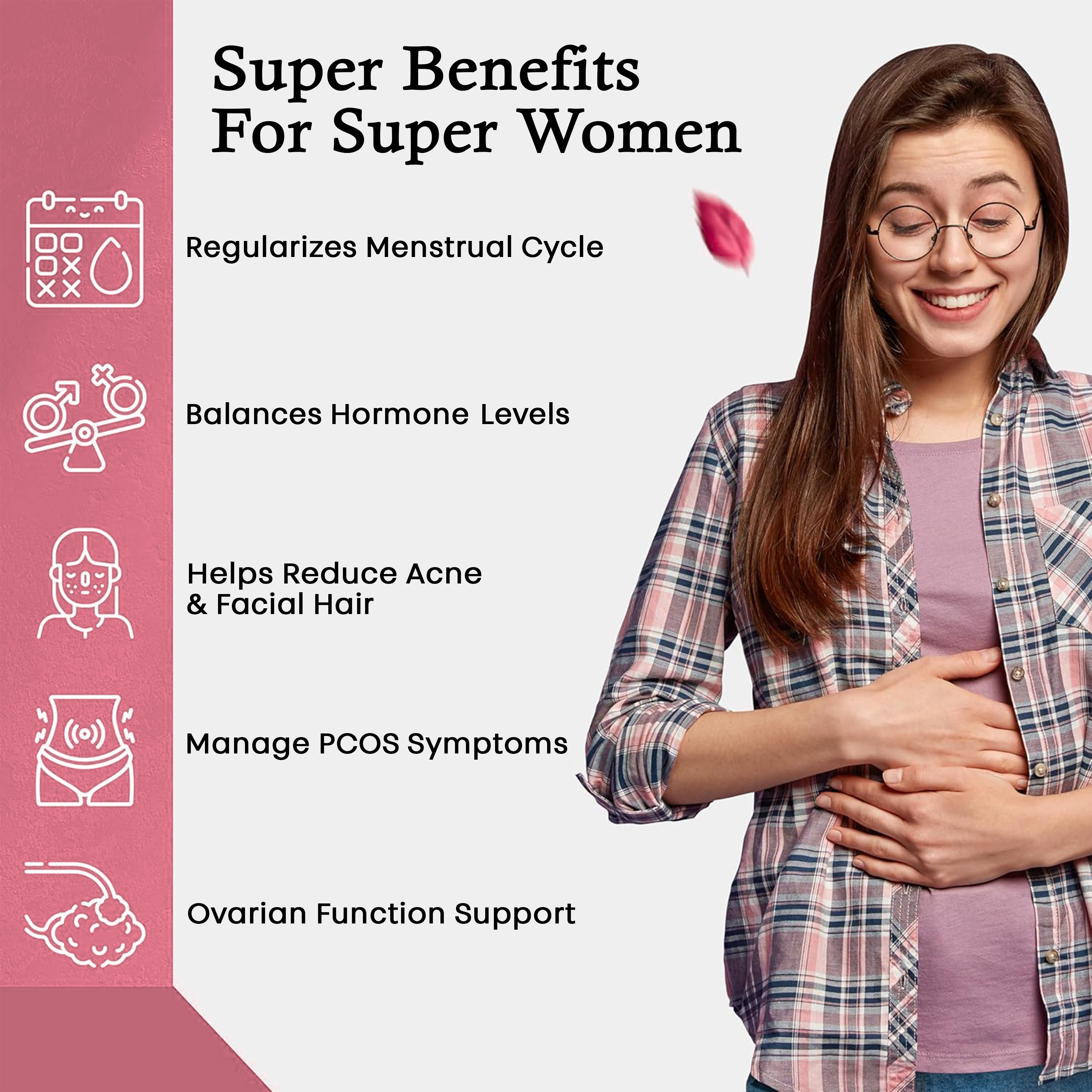 Eternal Life Prozo Plus 100 Gm | Herbal Supplement For Menstrual Cycle Regulation, Hormonal Balance, PCOD PCOS Support, Irregular Periods, Fertility And Gynecological Health For Women