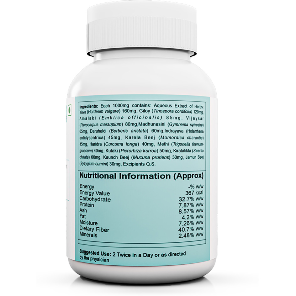 Eternal Life Maltica Amrit | Diabetic Care Herbal Supplement | Formulated with Natural Ingredients | 60 Capsules | Suitable for Men & Women | Supports a Balanced & Active Lifestyle