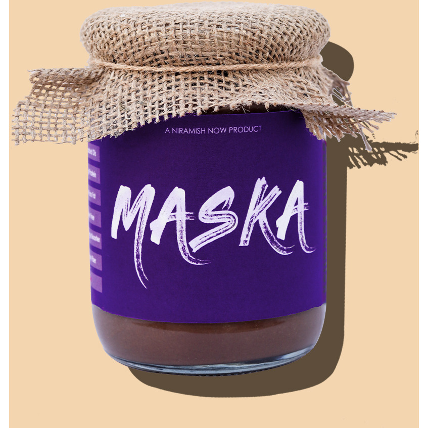 Maska Choco - Crunch Peanut Butter ( No Hydrogenated Oil / Zero Cholesterol / Vegetarian/ Keto Friendly) (1000 g)