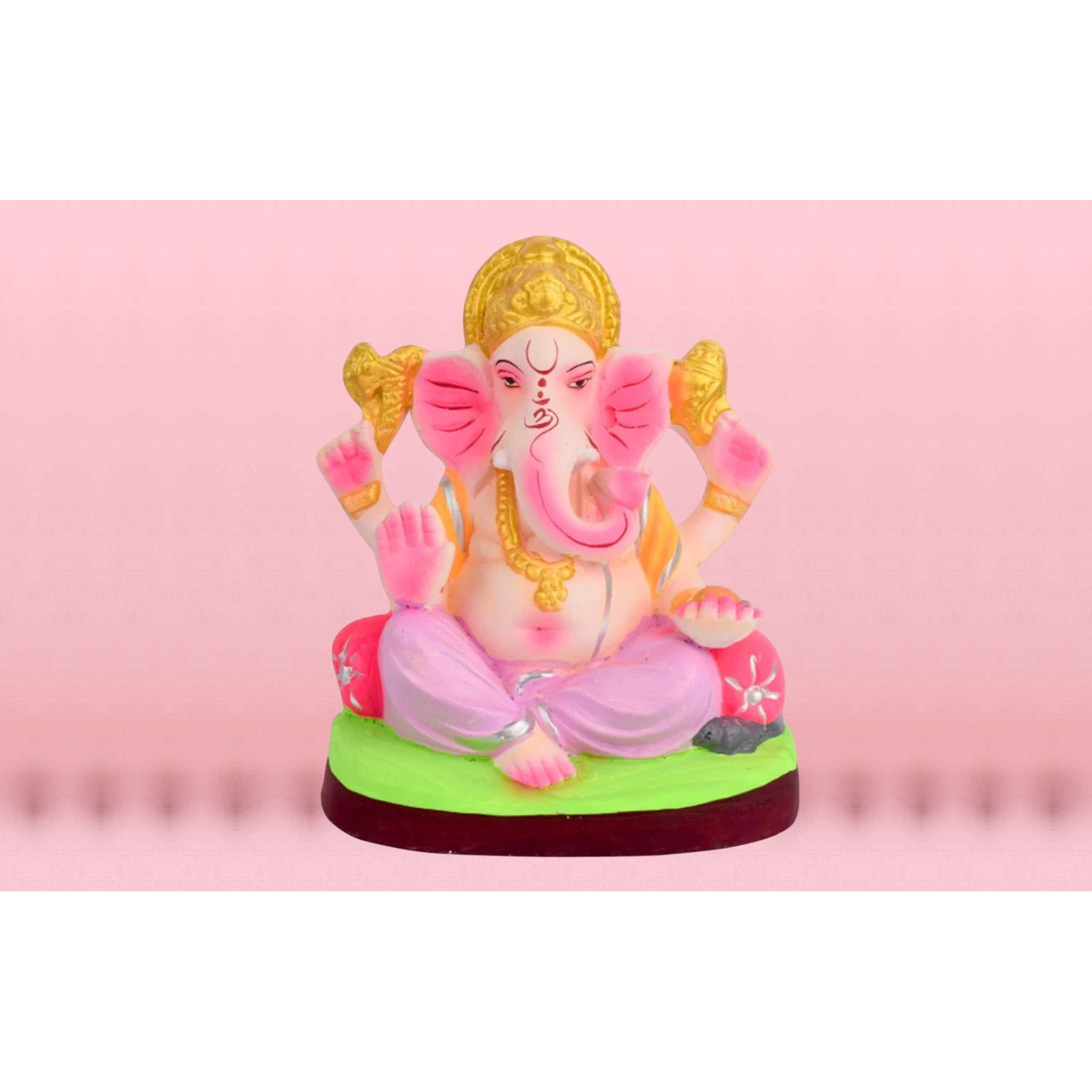 6.5 Inch Vighnaharta Eco-Friendly Ganesha Idol