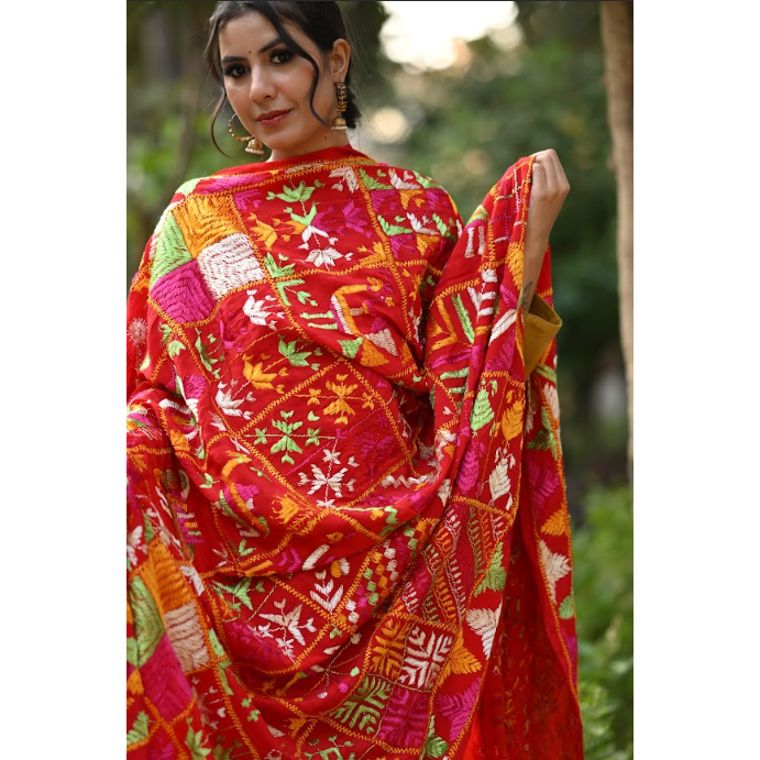Chinon wala Bagh Dupatta