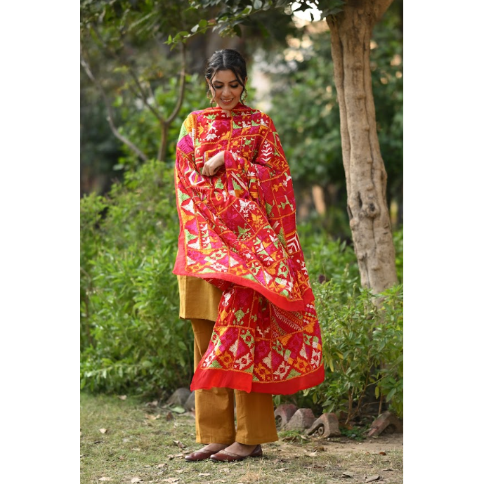 Chinon wala Bagh Dupatta