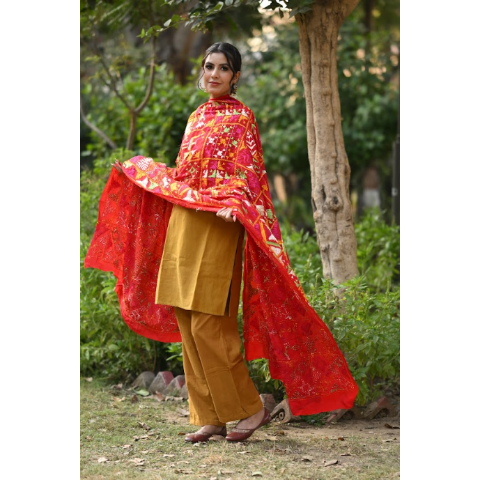 Chinon wala Bagh Dupatta