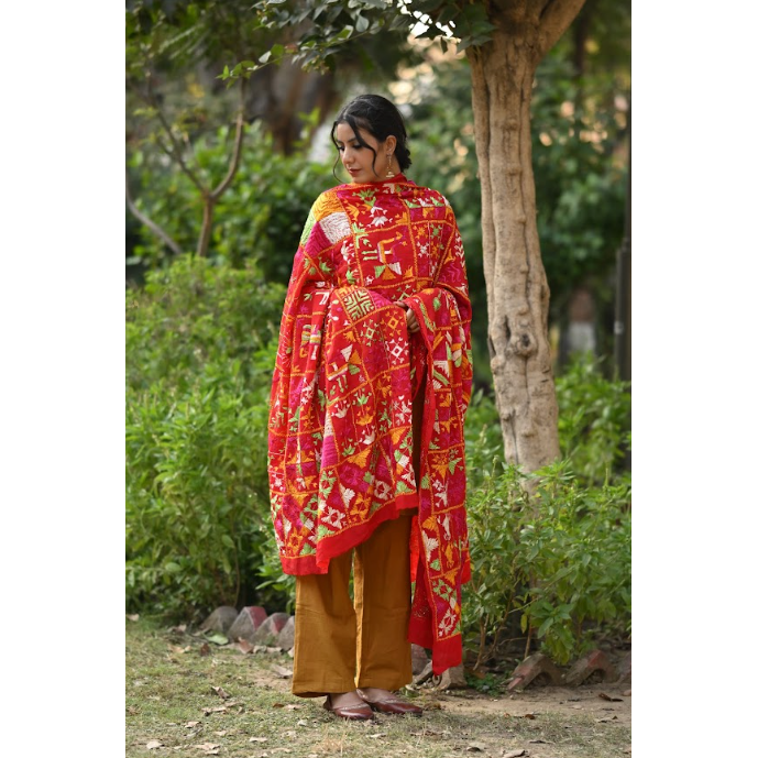 Chinon wala Bagh Dupatta