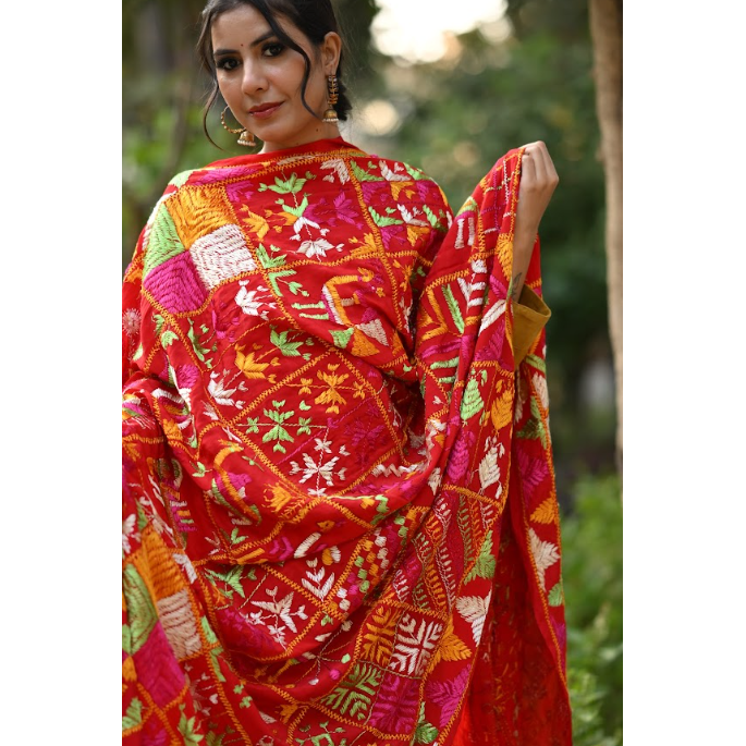 Bagh- A masterpiece Dupatta