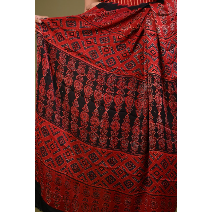 Ode to Ajrakh saree