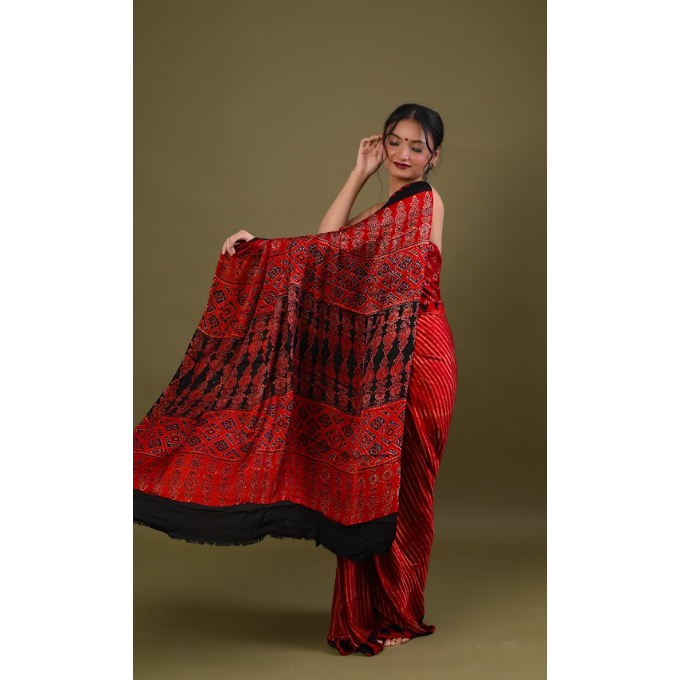 Ode to Ajrakh saree