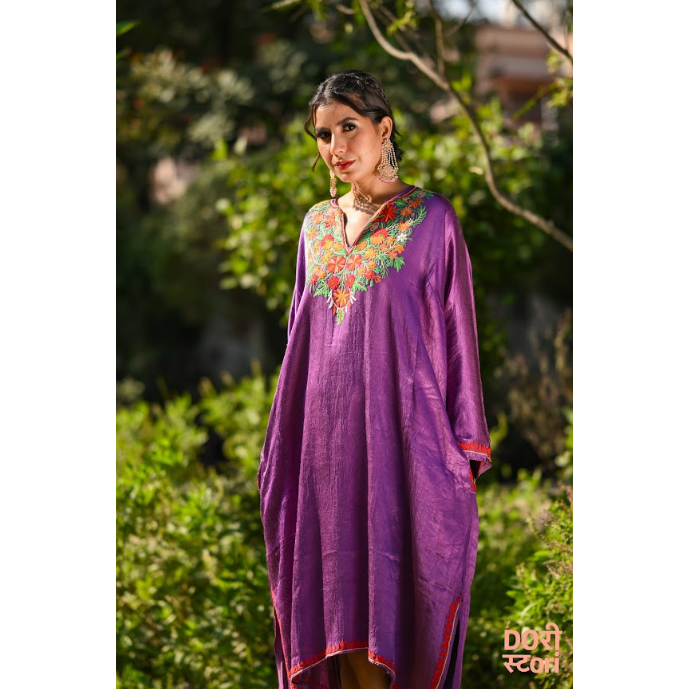 Purple Princesss Pheran Dress
