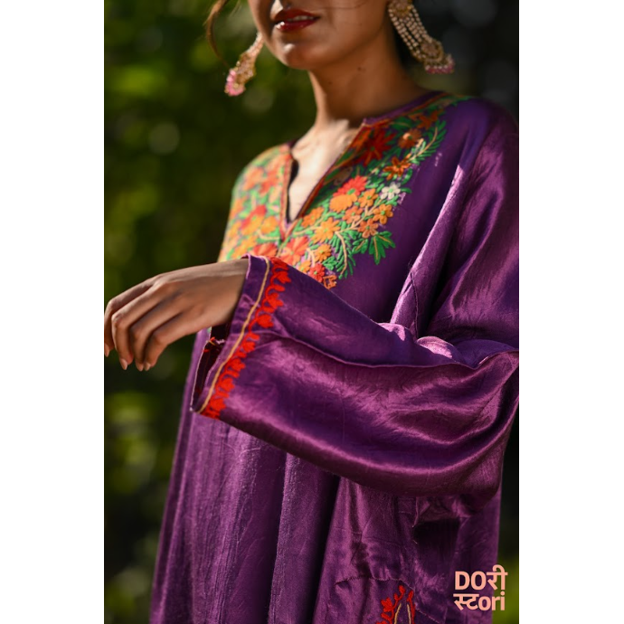 Purple Princesss Pheran Dress