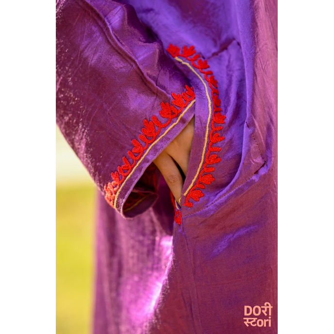 Purple Princesss Pheran Dress