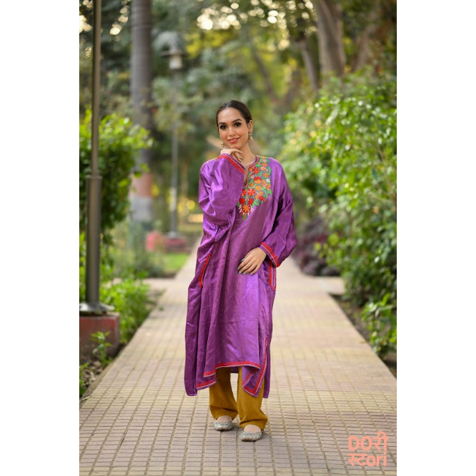 Purple Princesss Pheran Dress