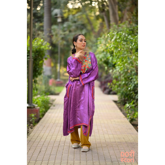 Purple Princesss Pheran Dress