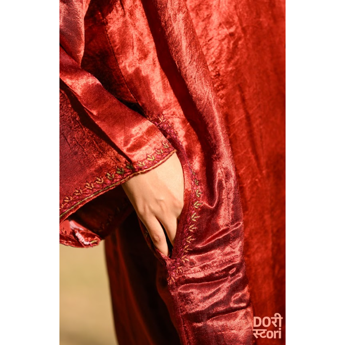 Red Rani Pheran Dress