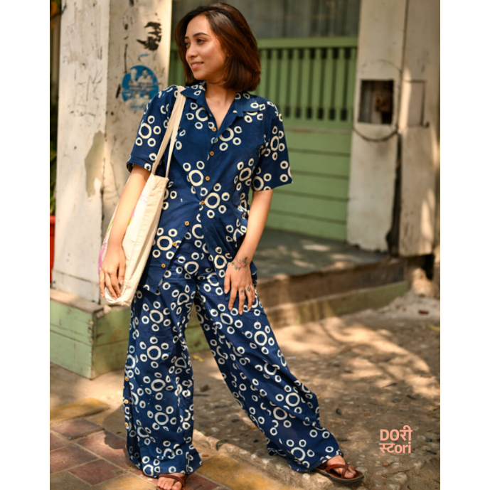 Australian sitara trousers (Size XL, Color Indigo)