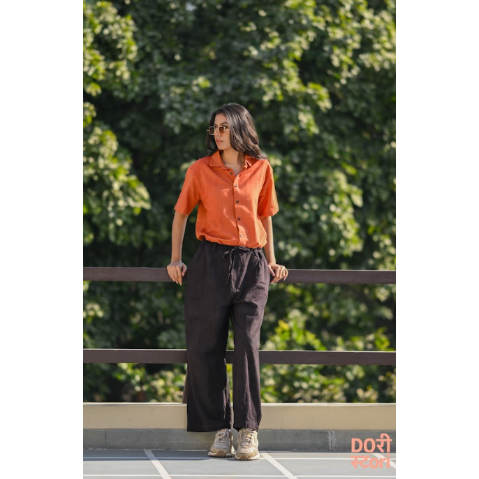 Call of Cotton (Size XL, Color Rust, Deep Brow)