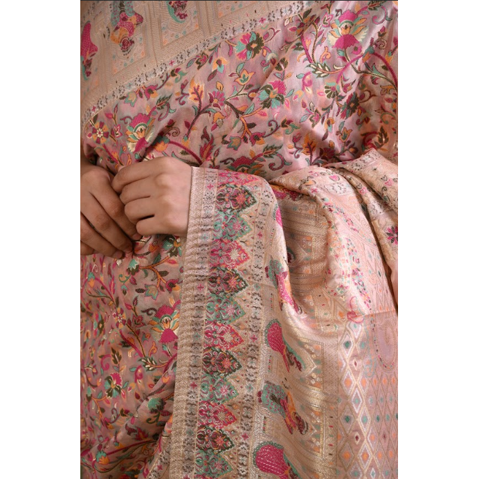 Pink Paradise saree