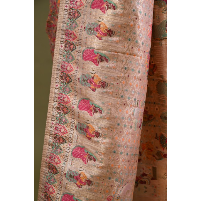 Pink Paradise saree
