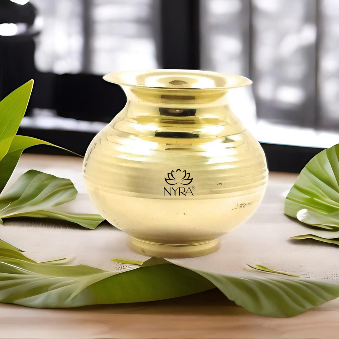 Pure Brass Kalash | Peetal Lota