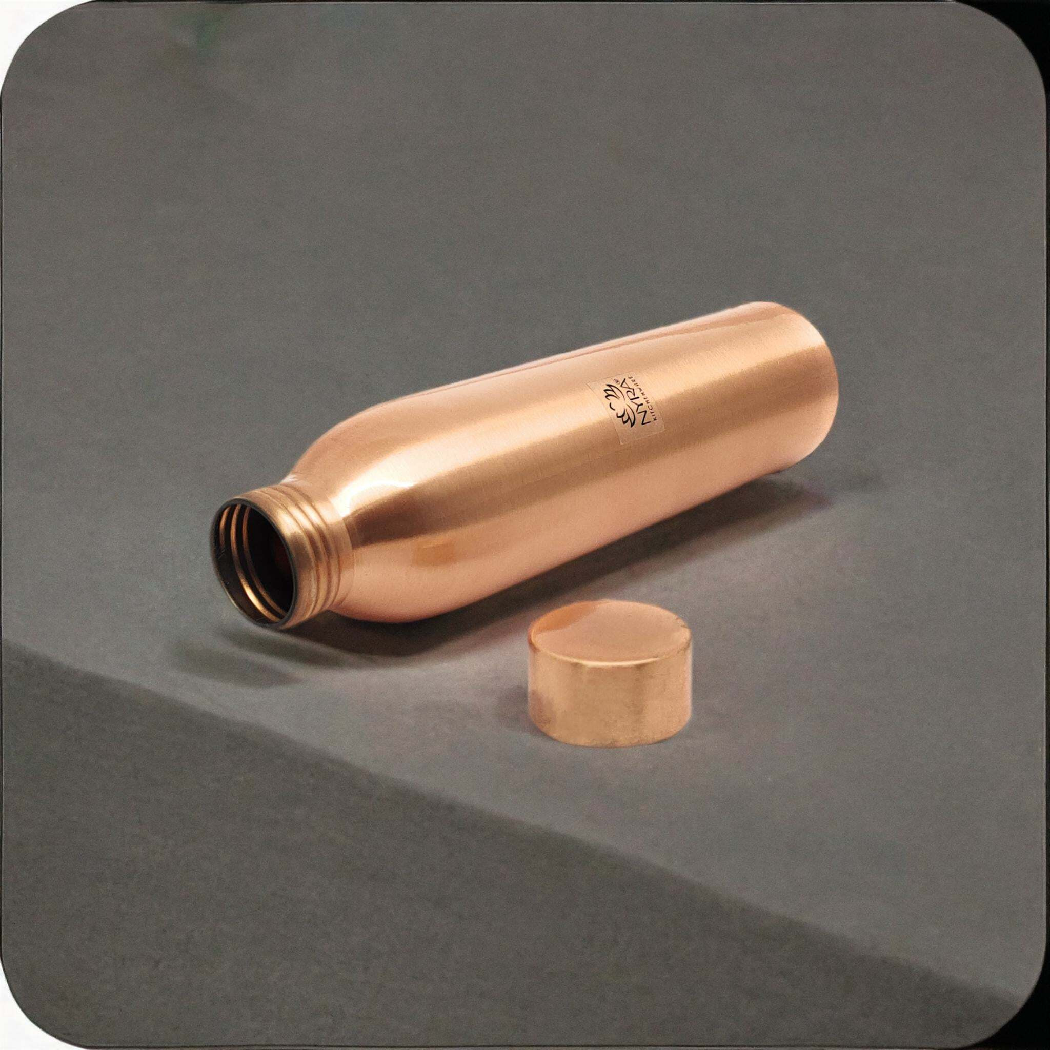 Pure Copper/Tamba Premium Bottle Ayurvedic Wellness