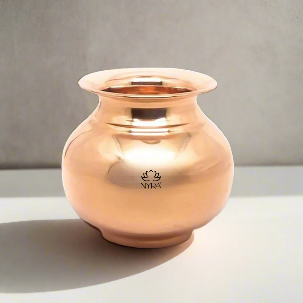Premium Copper Lota | Health Benefits - Traditional Tamba Kalash4no