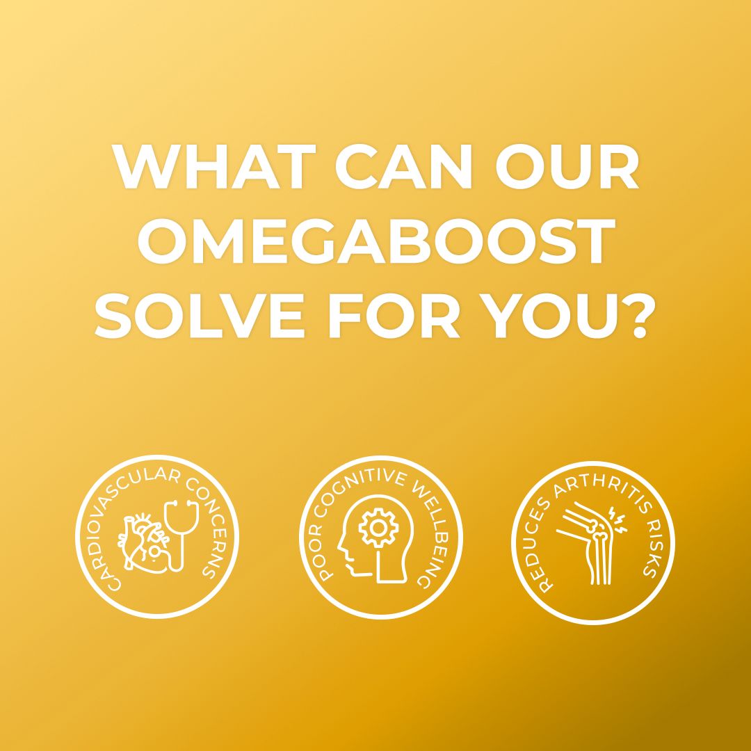 OmegaBoost  Vegan Plant-Based Omega 3-6-9 with 1000mg Flaxseed Oil