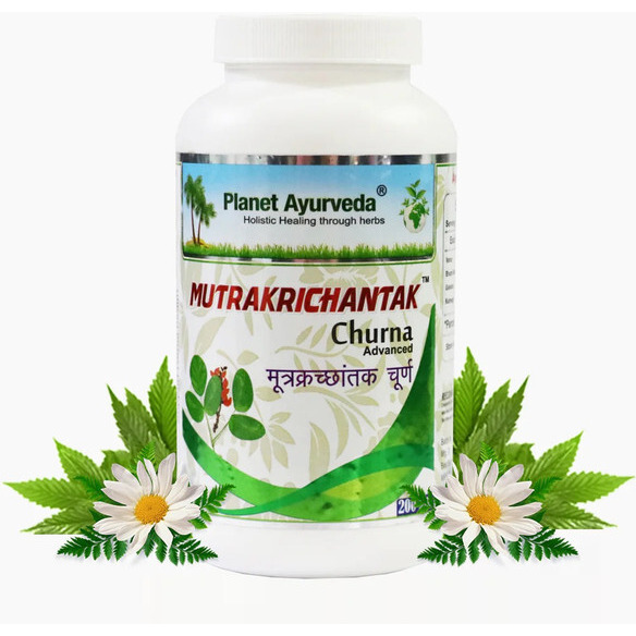 Planet Ayurveda Mutrakrichantak Churna - Herbal Remedy For Healthy Kidneys And Healthy Urinary System - 200Gm Powder