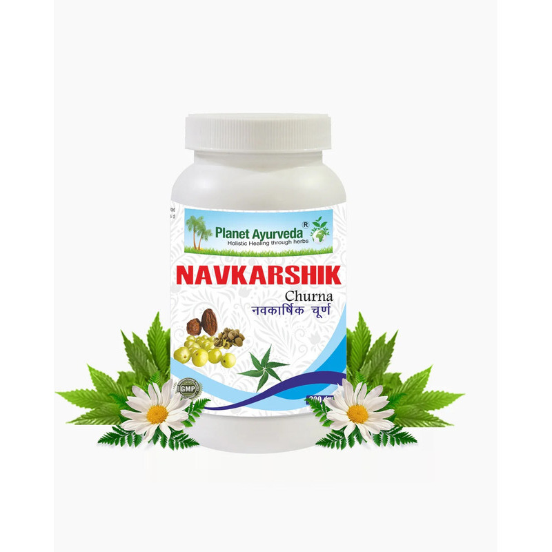 Planet Ayurveda Navkarshik Churna - Herbal Remedy For Healthy Skin And Joints - 200Gm Powder