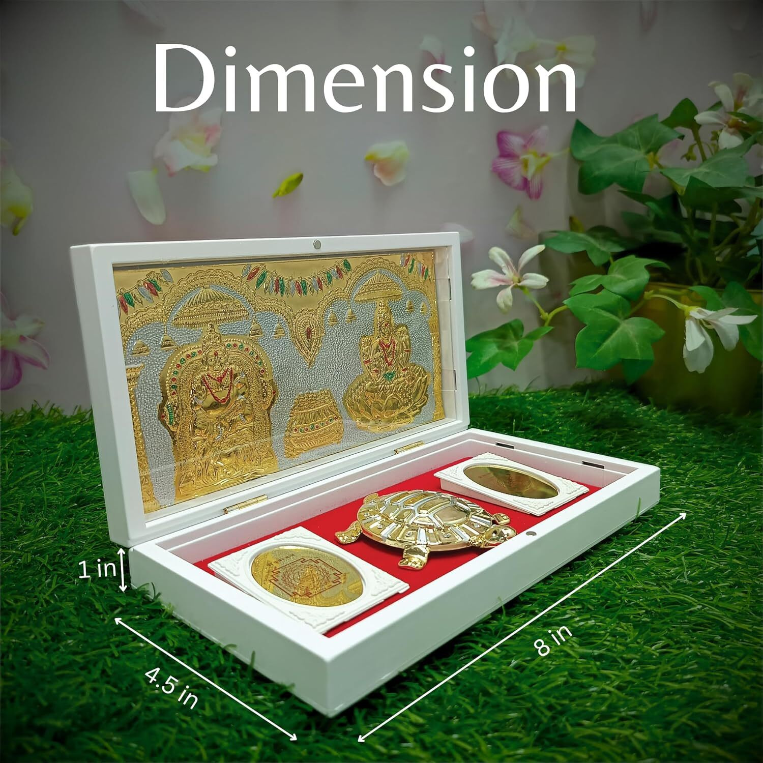 Laxmi Kuber Charan Paduka for Pooja and Gifting