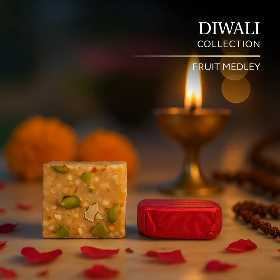 Laumiere Gourmet Fruits Diwali Collection | Grande | Luxury Gift Box