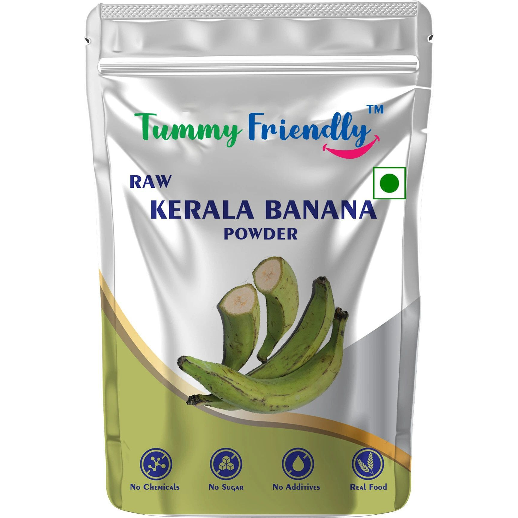 TummyFriendly Foods Natural Raw Kerala Banana Powder for babies kids | Raw Nendran Banana Powder Unflavored Powder (200 g)