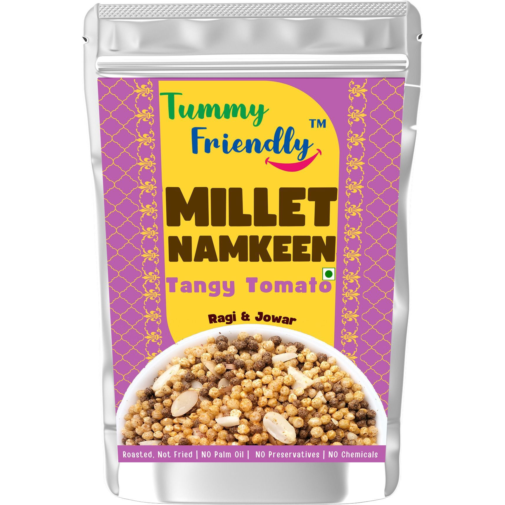 TummyFriendly Foods TummyFriendly Healthy Snacks for Kids for School - ProteinBites-ChocoNuts Puffcorn (2 x 70 g)