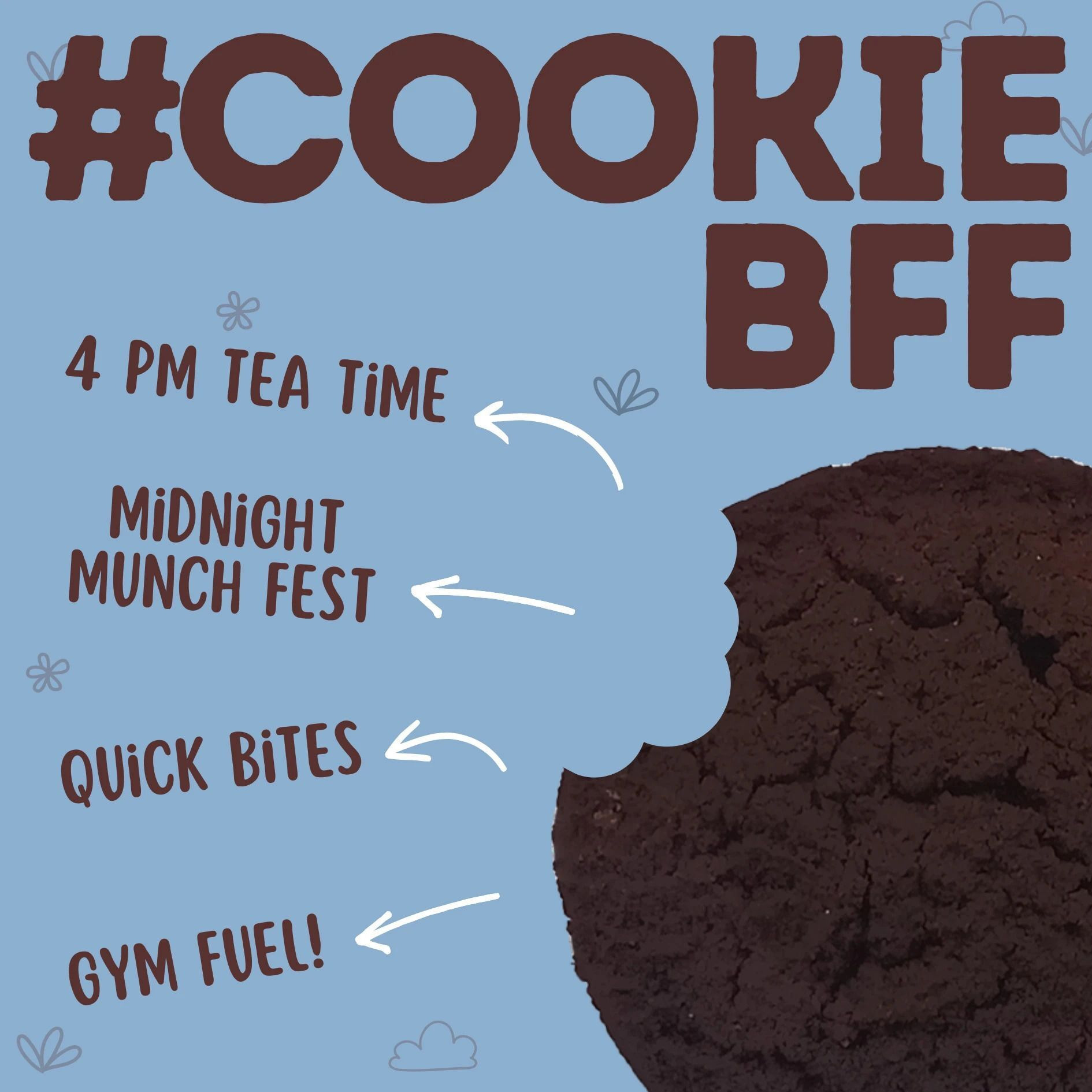 TummyFriendly Foods Ragi Millet Cookies - Chocolate Oats. Healthy Biscuits for Kids, Babies, Adults Cookies Biscuit (2 x 75 g)