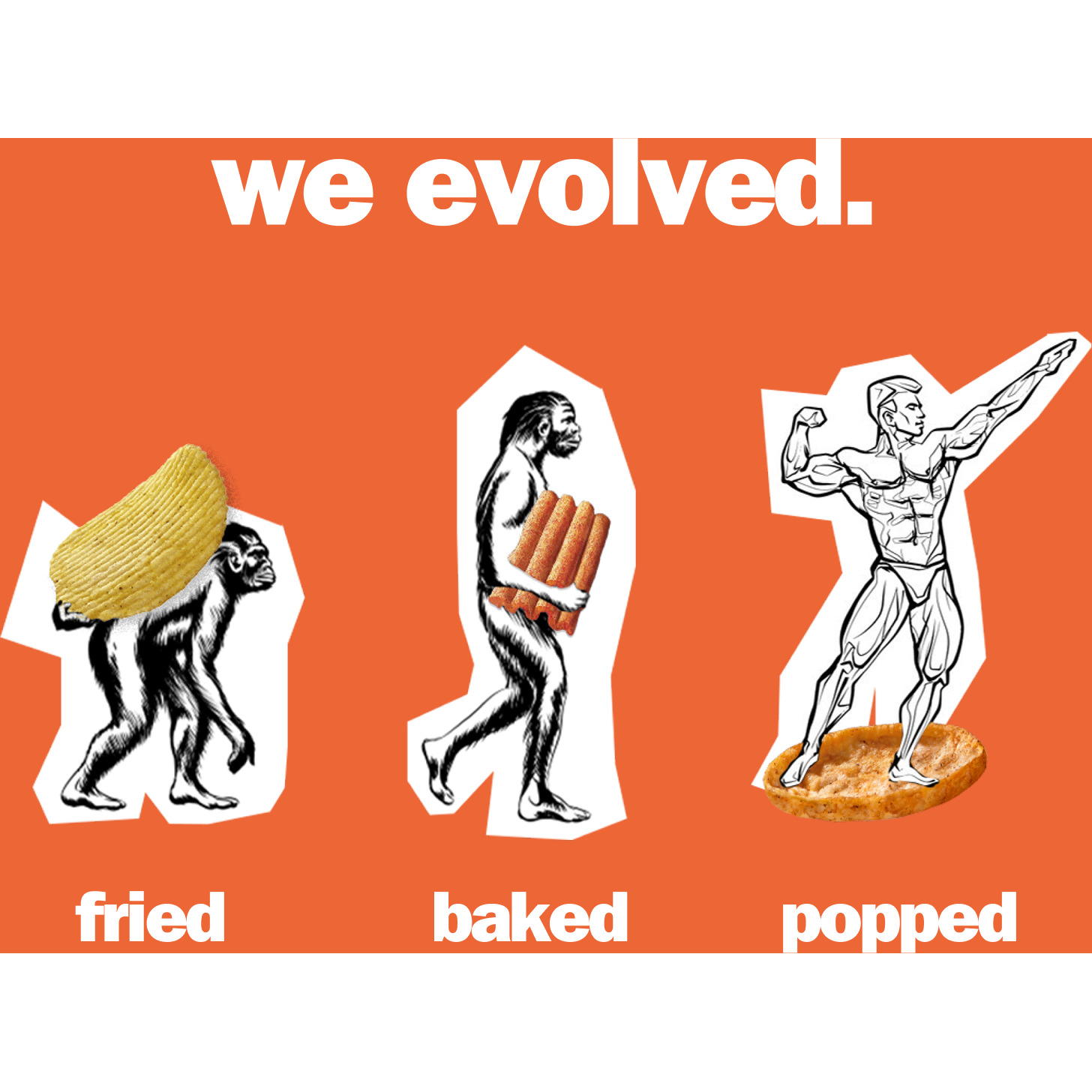 BRB Corn Popped Chips | Salsa - Flavour | Not Fried. Not Baked | 30% Less Oil, No Palm Oil, Healthy Snack | 5 x 48g Pack