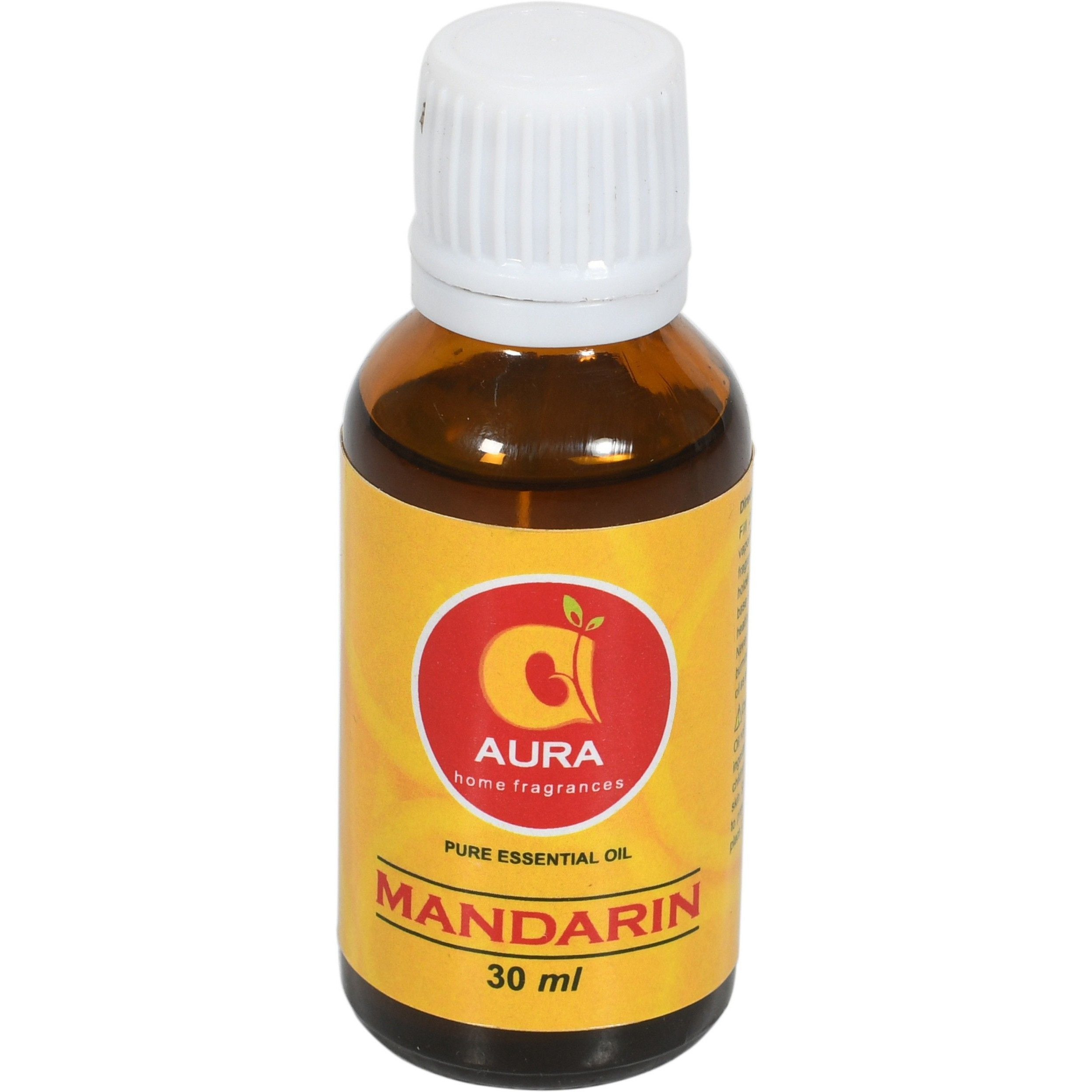 Aura Pure & Natural Mandarin Essential Oil for Improves Skin Tone & Adds Shine To Hair, Cruelty Free (30 ML) (30 ml)