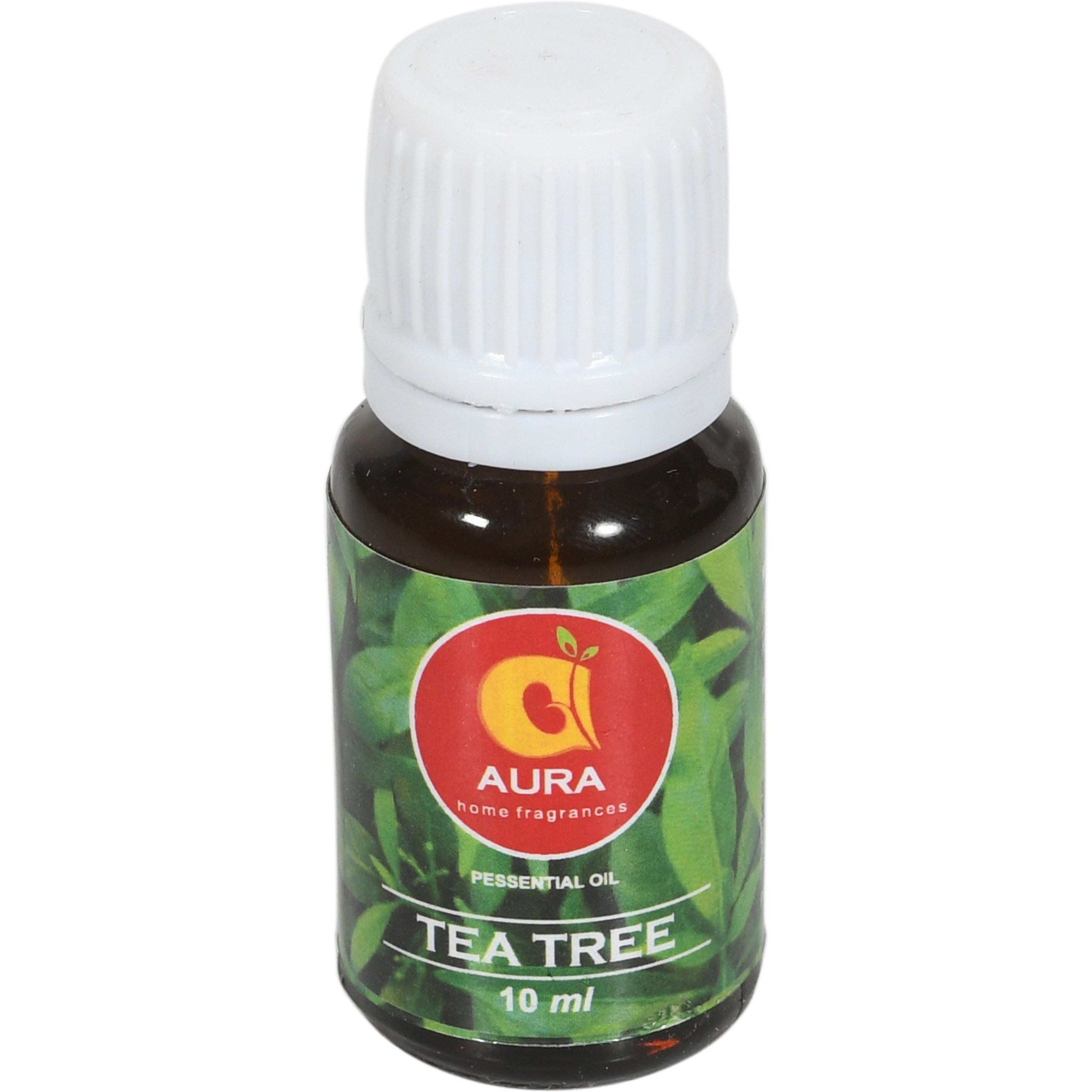 Aura Tea Tree Essential Oil, 100% Natural, Pure & Undiluted, Best For Acne, Face, Skin & Hair (10 ML) (10 ml)
