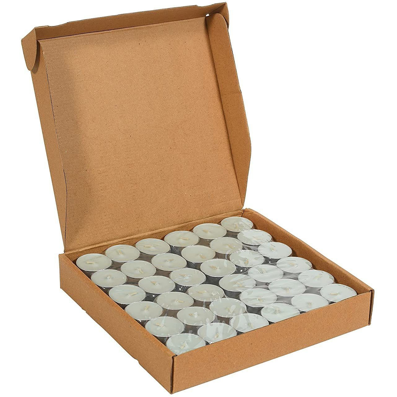 Aura Home Fragrances Wax Tea Light Candles Unscented white Candles, Candle for Home Dcor, Diwali Birthday, Burring Time 3-4 Hours (Pack of 9) Candle (White, Pack of 9)