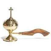 Brass Incense Burner W/handle 1EACH