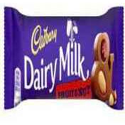 CADBURY DAIRY MILK FRUIT & NUT 49GM